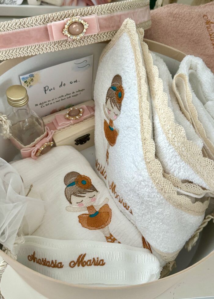 Trusou de botez tematica balerina - imagine 2